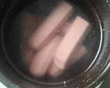 Foto del paso 1 de la receta: Bombas de papa con salchicha y queso