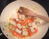A picture of step 4 of (In a hurry) coconut curry.