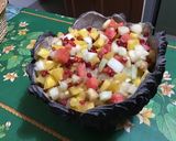 Une image de l'étape 15 de Salade de fruits multicolores.