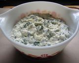 A picture of step 8 of Rich Spinach Dip.