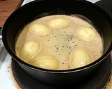 A picture of step 4 of better than deviled eggs.