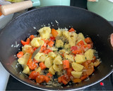 Foto del paso 4 de la receta: Pollo a la jardinera