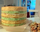 A picture of step 13 of crazy piñata cake.