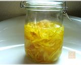 A picture of step 6 of For Health and Beauty! My Mother's Safe and Easy Yuzu Tea Base.