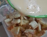 Foto langkah ke 2 dari resep Puding Susu Roti Tawar.