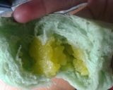 Foto langkah ke 15 dari resep Roti sobek pandan kukus.