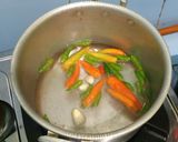 Foto langkah ke 9 dari resep Sayur gedang muda pendamping lontong.