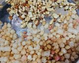 A picture of step 1 of Panjiri (Krishna Bhog).