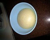A picture of step 7 of home made pizza from scratch.