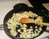 A picture of step 1 of Chickpea Curry in Tomato Sauce.