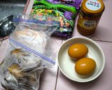 Gambar langkah 1 resipi Telur Bistik Chilli Pesto.