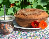 Foto del paso 4 de la receta: Budín húmedo de manzana con cubierta azucarada de canela🌹