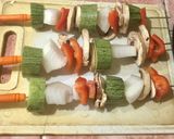 Foto del paso 2 de la receta: Brocheta de vegetales
