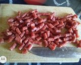 Kolbászos-sárgarépás-köleses egytál recept fázis 2 fotója