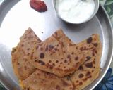 A picture of step 7 of Stuffed Aloo Paneer Paratha.