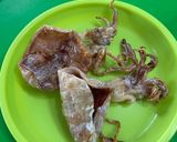 Hình bước làm 1 của món Gỏi Ổi Khô Mực