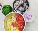 Hình bước làm 1 của món Bún cá ngừ