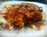 Φωτογραφία βήματος 6 της συνταγής Υγιεινά pancakes με μπανάνα 🍌, βρώμη και αυγό!!