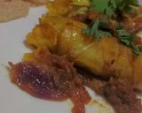 A picture of step 7 of Potato filled cabbage یا بھرواں پتہ گوبھی.