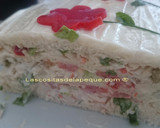 Foto del paso 4 de la receta: Pastel de verano de pollo y surimi