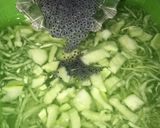 Foto langkah ke 3 dari resep Es Timun Selasih.