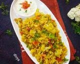 Bombay style gobi matar masala rice recipe step 6 photo