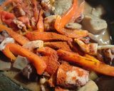 Foto del paso 3 de la receta Arroz con chipirones y setas