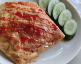 Gambar langkah 4 resipi Nasi Goreng Pattaya.
