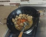 A picture of step 6 of Masala kaleji recipe 😋.
