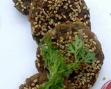 A picture of step 8 of Sesame Soya Tikki .