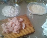 Foto del paso 1 de la receta: Bocaditos de pollo, jamón y queso