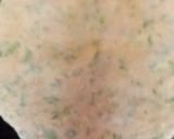 A picture of step 2 of Methi parantha.