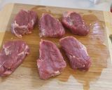 A picture of step 2 of Pork Tenderloin Bacon Burgers.
