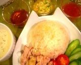 A picture of step 11 of Singapore Chicken Rice with Ginger Sauce.
