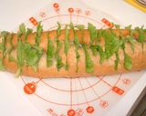 A picture of step 3 of Accordion Sandwich.