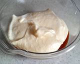 A picture of step 9 of Marble Chiffon Cake (Salted Caramel).