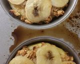 A picture of step 8 of Apple Banana BOAT (Baked oatmeal).
