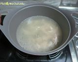 Hình bước làm 4 của món Canh gà 닭곰탕