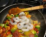 A picture of step 10 of Fake Paella.