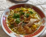 Foto langkah ke 5 dari resep Soto Ayam Bumbu Kuning.