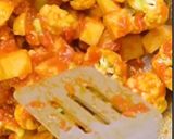 A picture of step 3 of Gingery Aloo Gobi.