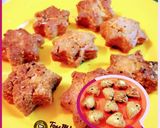 A picture of step 3 of Meethi tikiya/ meetha khasta/ meethi khajurein.