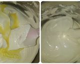 Foto langkah ke 3 dari resep Mini Rainbow Roll cake.