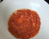 A picture of step 5 of Chilli Eggs.