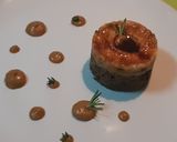 Foto del paso 10 de la receta Cremoso de carrillada con curry rojo y piña caramelizada