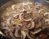 A picture of step 2 of One pot asparagus mushroom pasta.