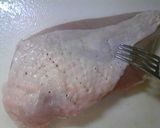 A picture of step 1 of Rosemary Chicken On A Potato Galette.