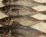 A picture of step 7 of How to Prepare Grilled Horse Mackerel.
