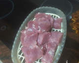 Foto del paso 1 de la receta: Solomillo de cerdo a la plancha con papas chips y aceite de ajo