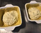 Une image de l'étape 10 de Flans ricotta et noix crème de moutarde (pâte sablée maison aux kiwis).